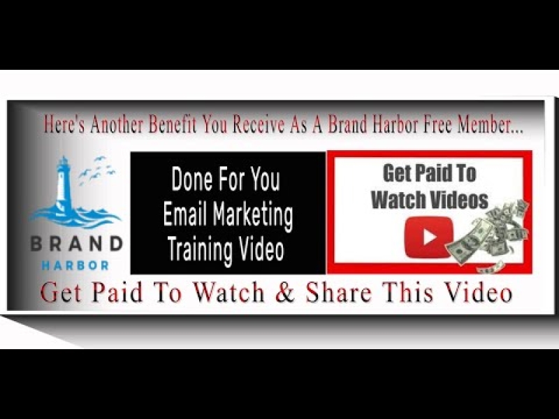 “Unlocking the Secrets of Passive Income: Earn Cash Rewards with Brand Harbor’s Email Marketing Video Guide”